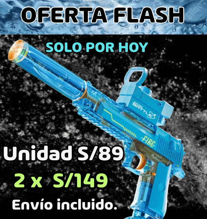 Pistola de Agua Eléctrica