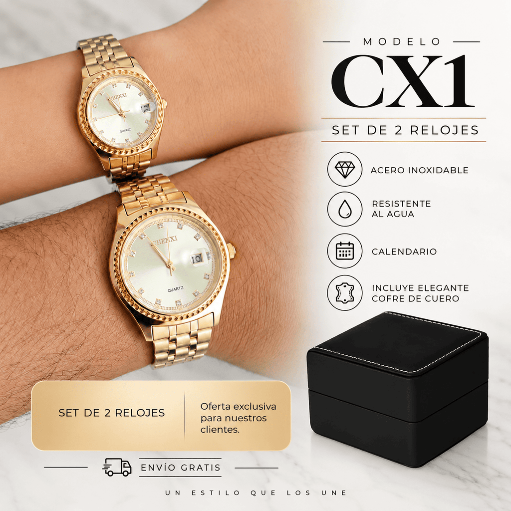 IMPERIAL DUO ( RELOJES EN PAREJA)