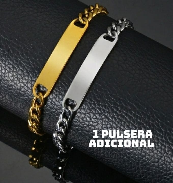 Pulsera de acero inoxidable