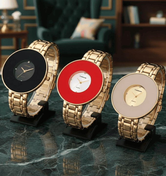 SET DAMA IMPERIAL:  RELOJ , PULSERA Y ANILLO