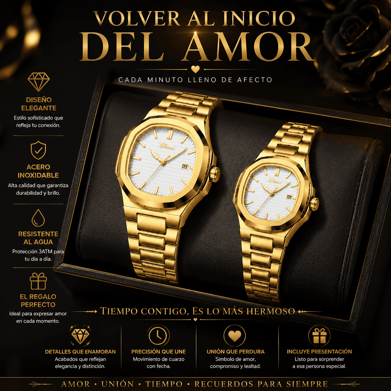 IMPERIAL DUO ( RELOJES EN PAREJA)