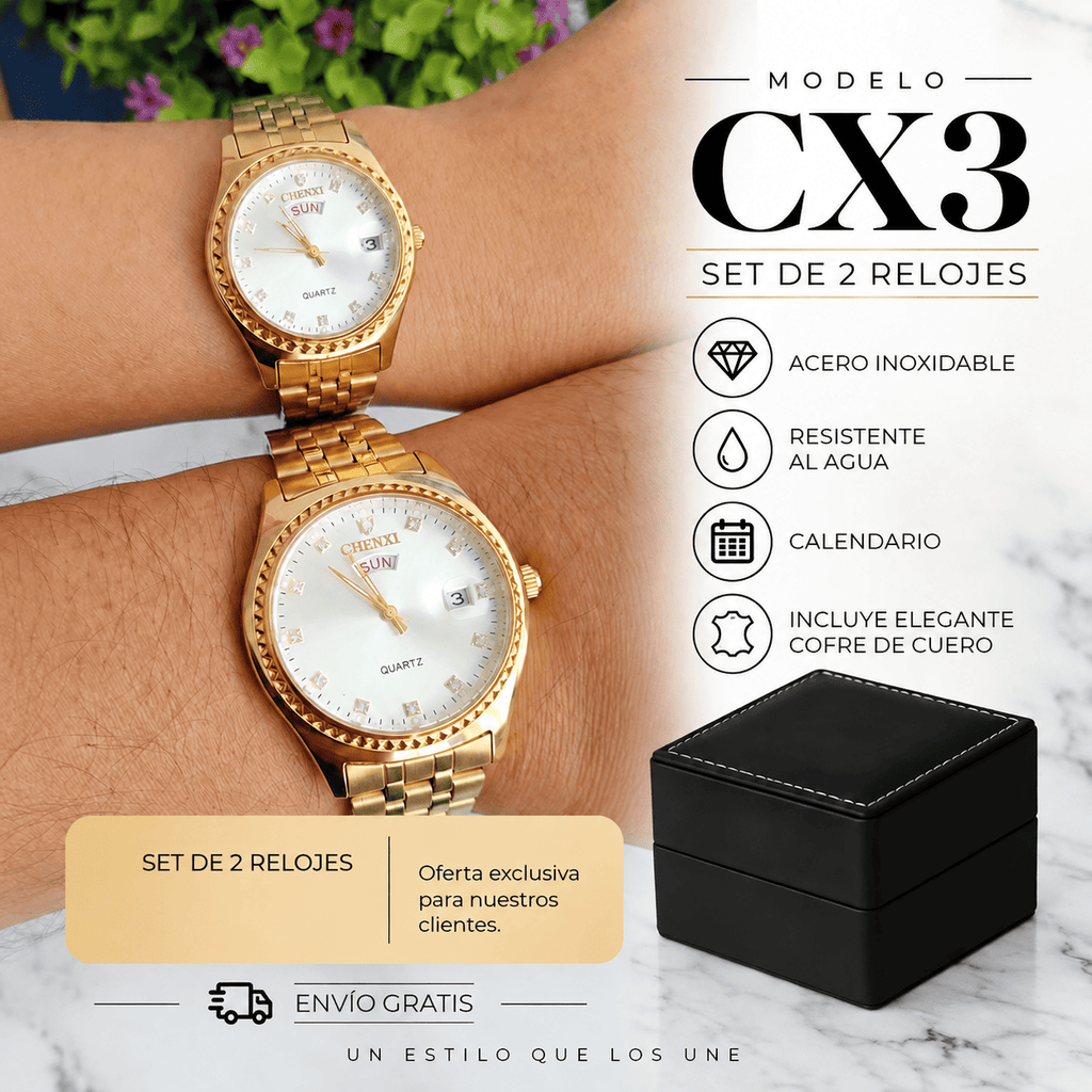 IMPERIAL DUO ( RELOJES EN PAREJA)