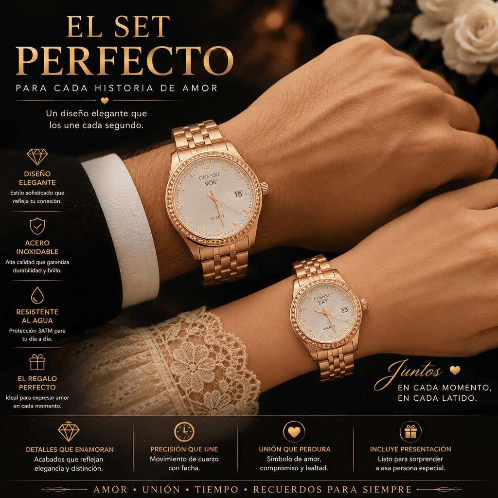 IMPERIAL DUO ( RELOJES EN PAREJA)