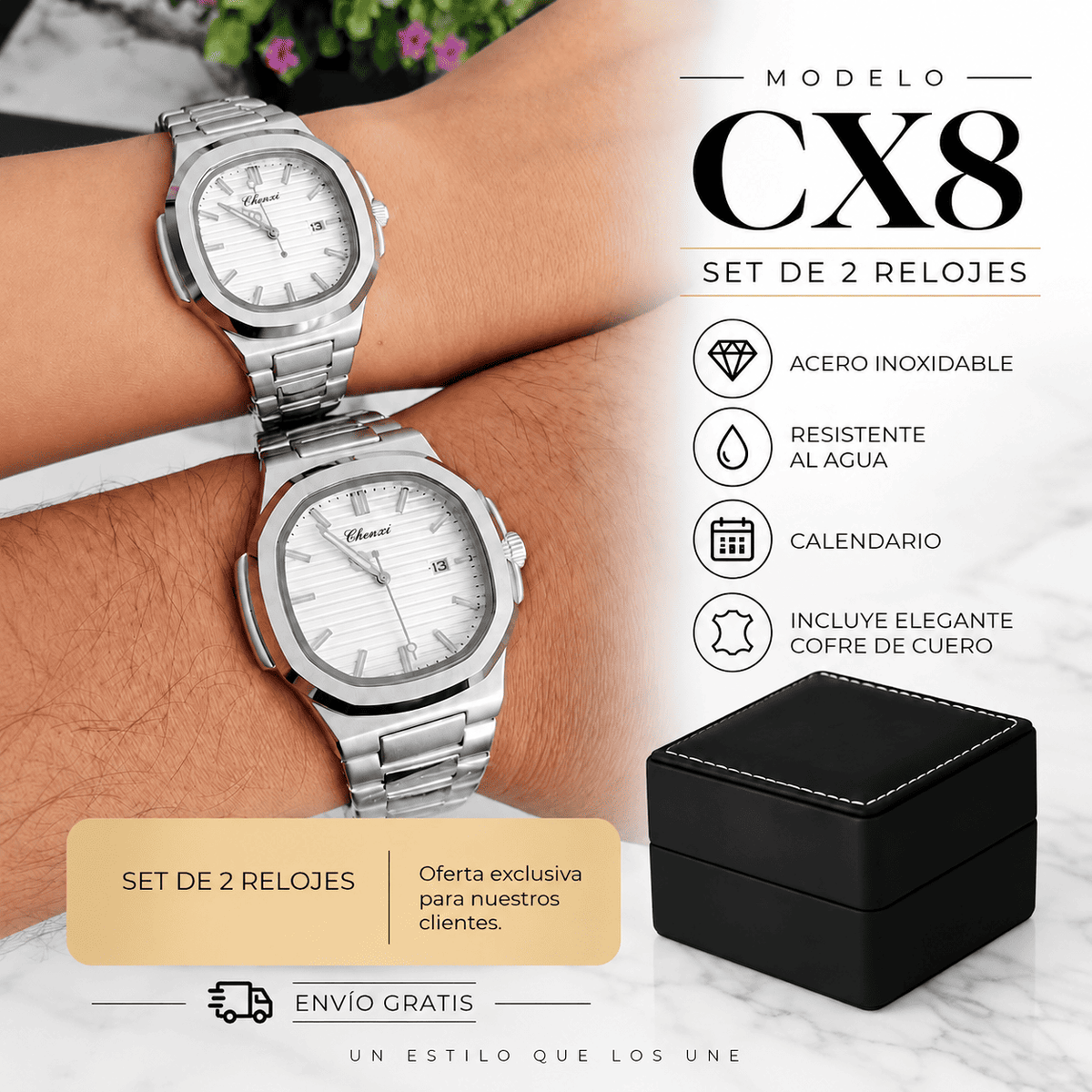 IMPERIAL DUO ( RELOJES EN PAREJA)